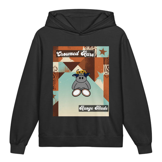 Pocket Cows Youth Garment-Dyed Lightweight Hooded Sweatshirt — Design 260