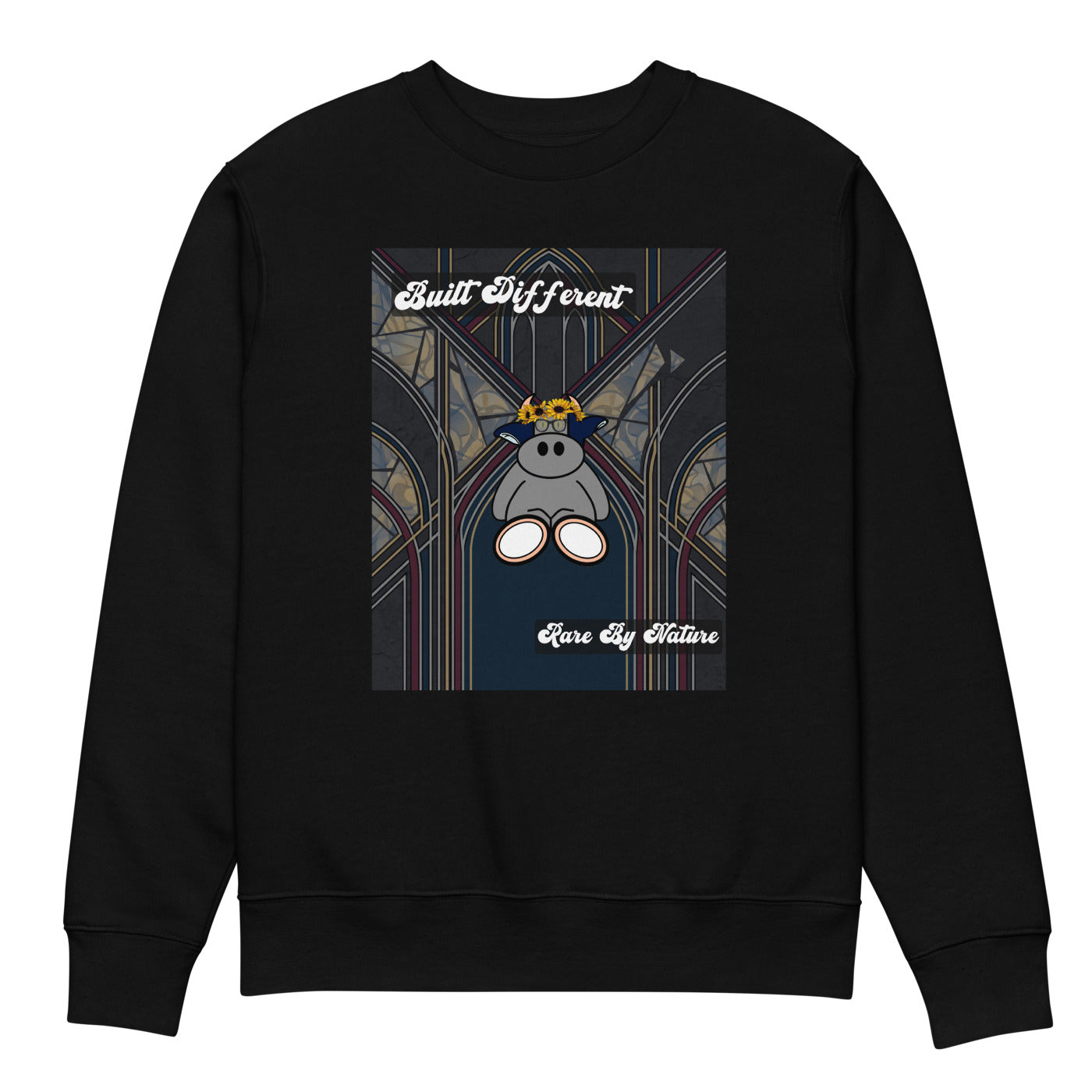 Pocket Cows Unisex Organic Changer 2.0 Sweatshirt — Design 269