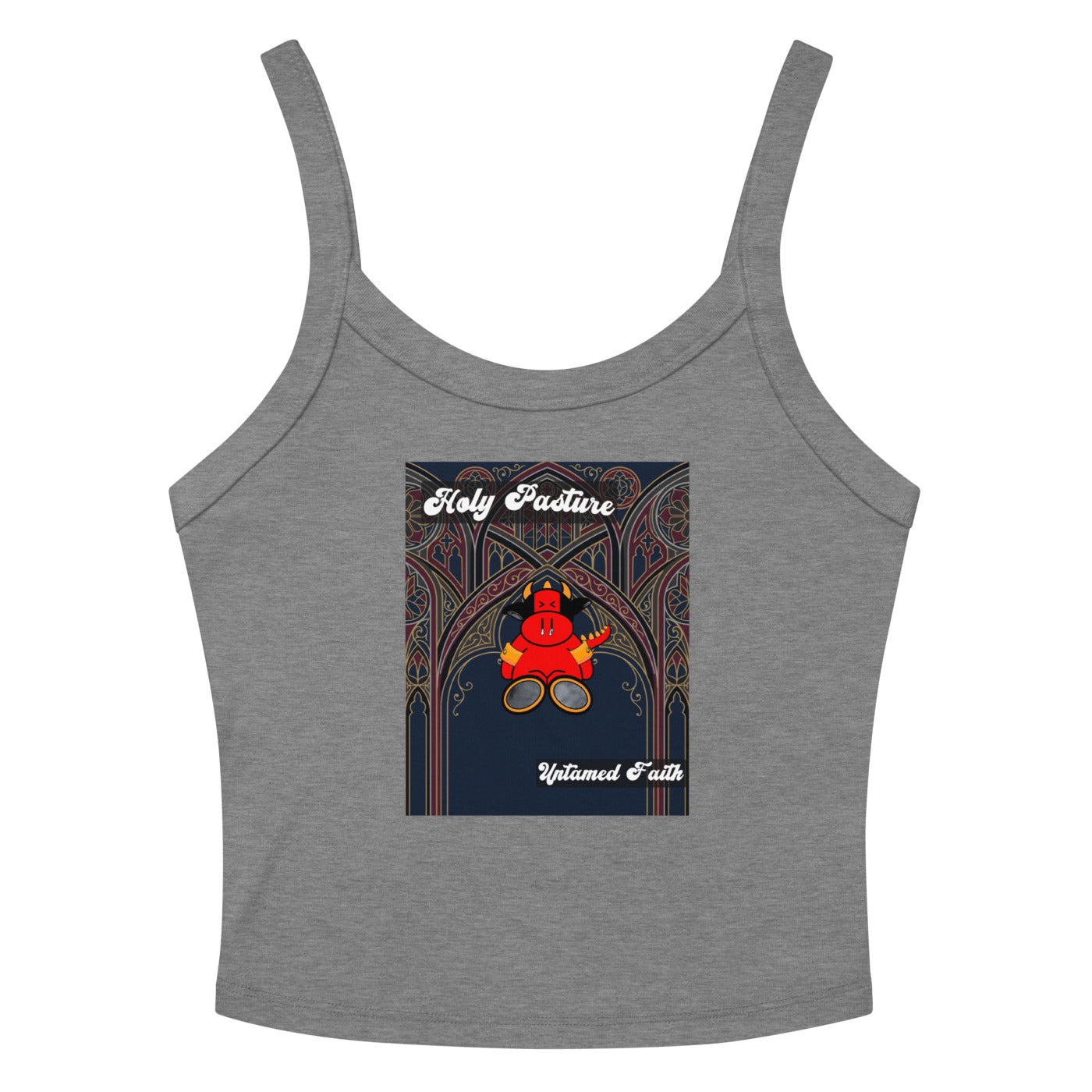 Pocket Cows Women's Micro-Rib Tank Top — Design 270