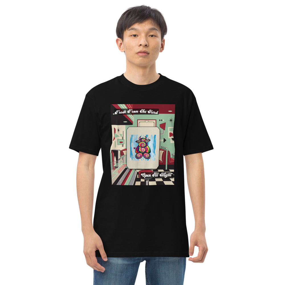 Pocket Cows Heavyweight Tee — Always Fresh — Design 11