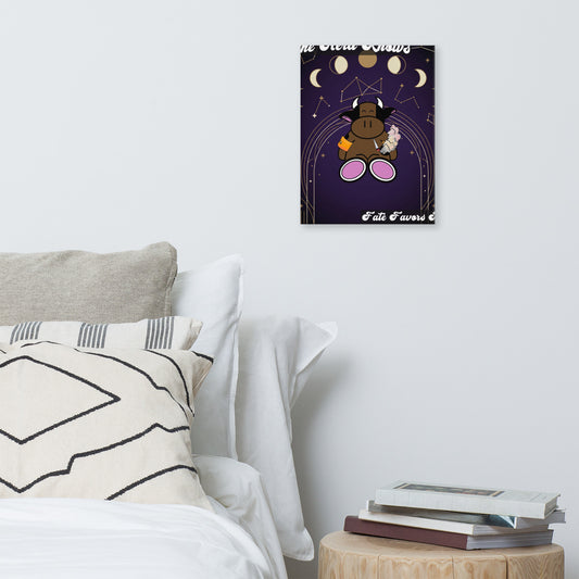 Pocket Cows Canvas (in) — Written In The Herd — Design 766