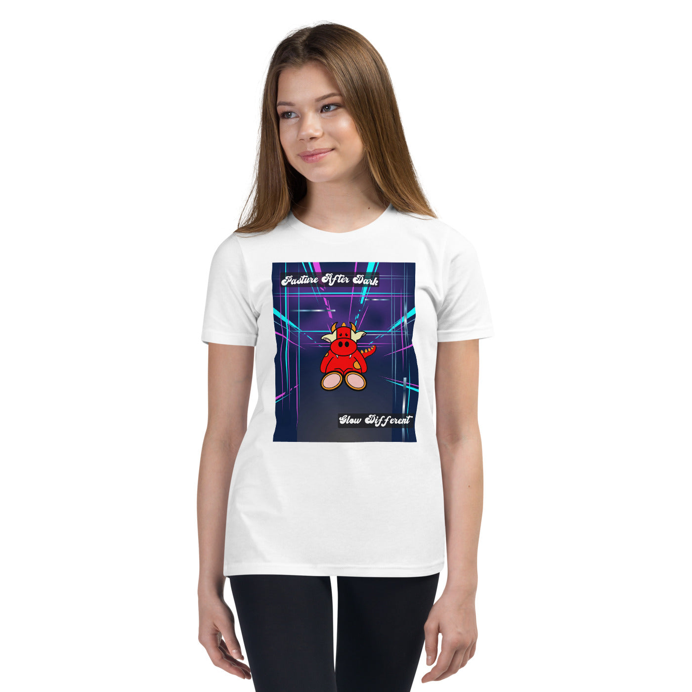 Pocket Cows Youth Staple Tee — Design 273