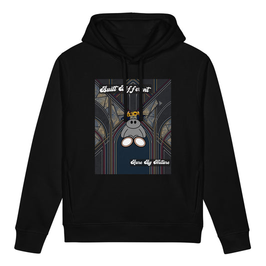 Pocket Cows Unisex Organic Side Pocket Sounder Hoodie — Design 269