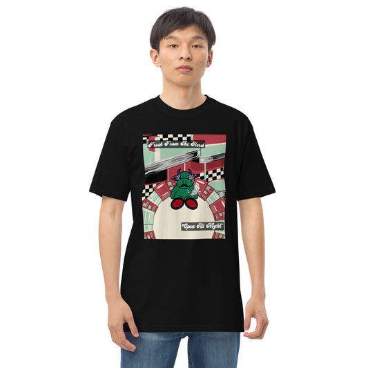 Pocket Cows heavyweight_tee — Always Fresh — Design 173