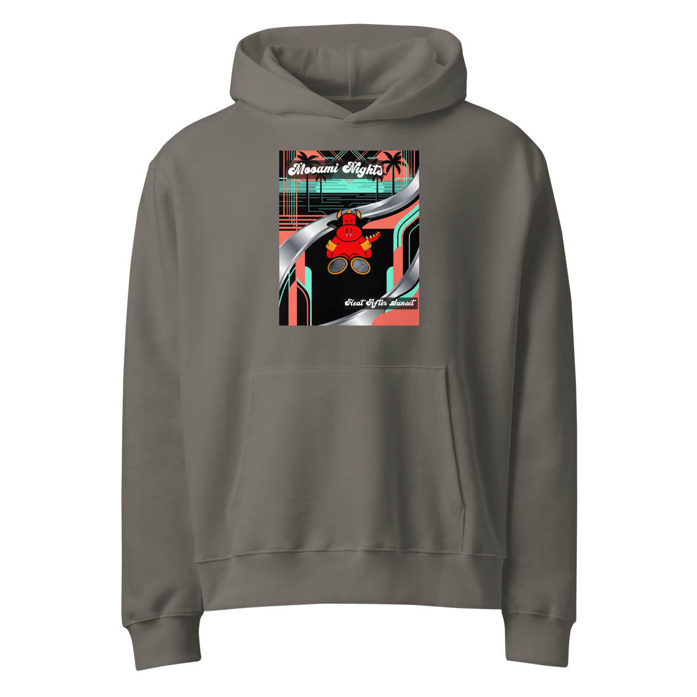 Pocket Cows Unisex Oversized Heavyweight Hoodie — Design 272