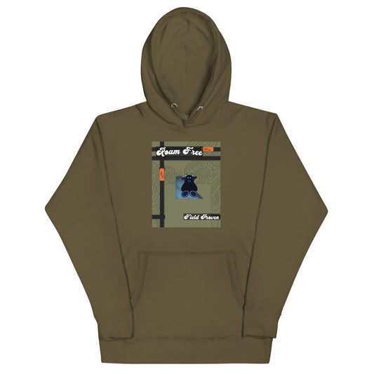 Pocket Cows Hoodie — Built To Roam — Design 763