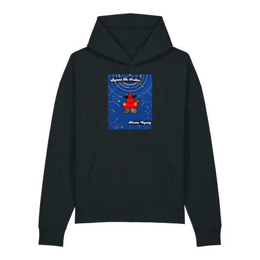 Pocket Cows Unisex Relaxed Mid-Weight Chaser Hooded Sweatshirt — Design 278