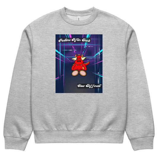 Pocket Cows Unisex Oversized Heavyweight Sweatshirt — Design 273