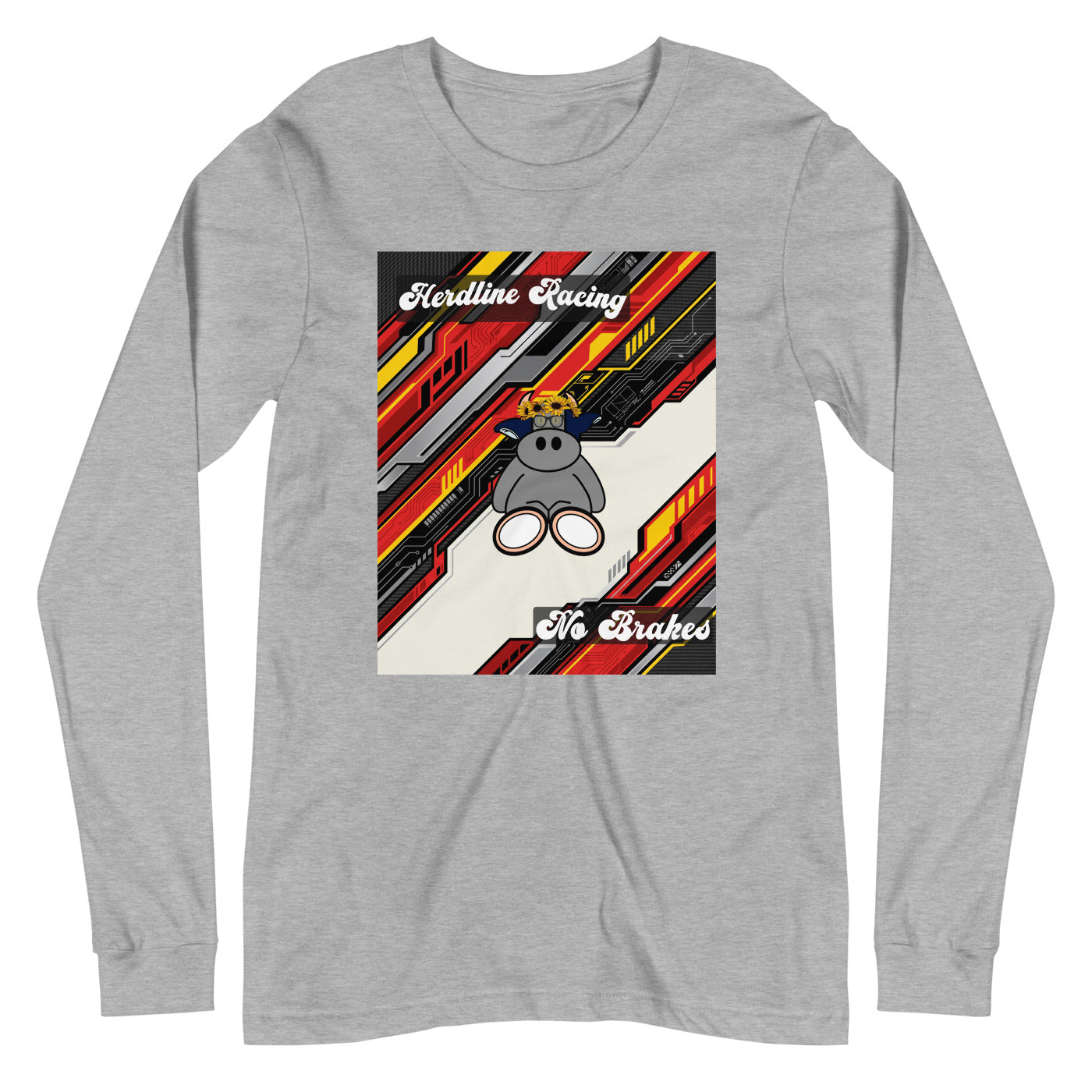 Pocket Cows Unisex Long Sleeve Tee — Design 263
