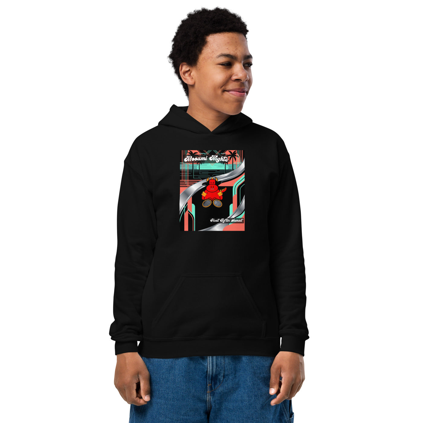 Pocket Cows Youth Heavy Blend Hoodie — Design 272