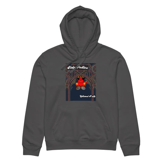 Pocket Cows Unisex Organic Mid-Weight Drummer 2.0 Hoodie — Design 270