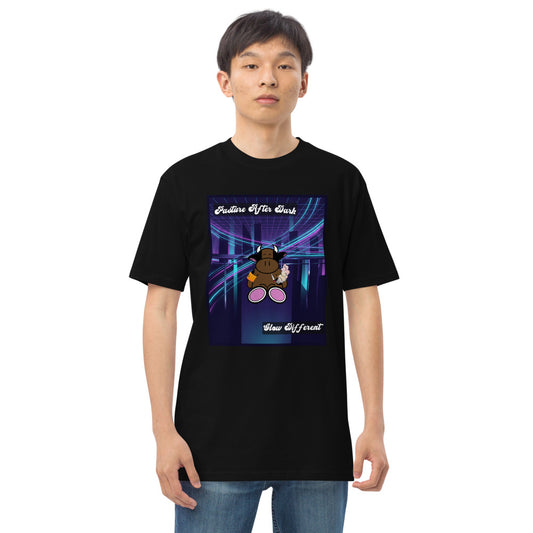 Pocket Cows Heavyweight Tee — After Hours — Design 187