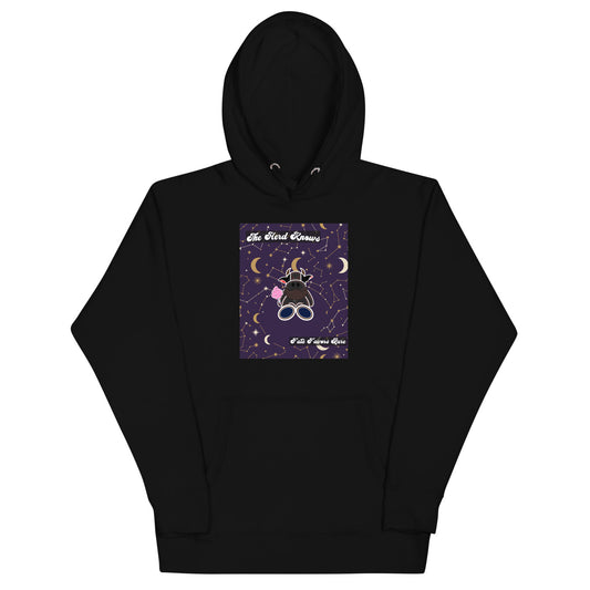 Pocket Cows Hoodie — Written In The Herd — Design 135