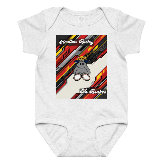 Pocket Cows Baby Jersey Bodysuit — Design 263