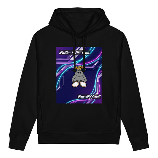 Pocket Cows Unisex Organic Side Pocket Sounder Hoodie — Design 251