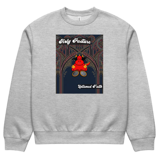 Pocket Cows Unisex Oversized Heavyweight Sweatshirt — Design 270