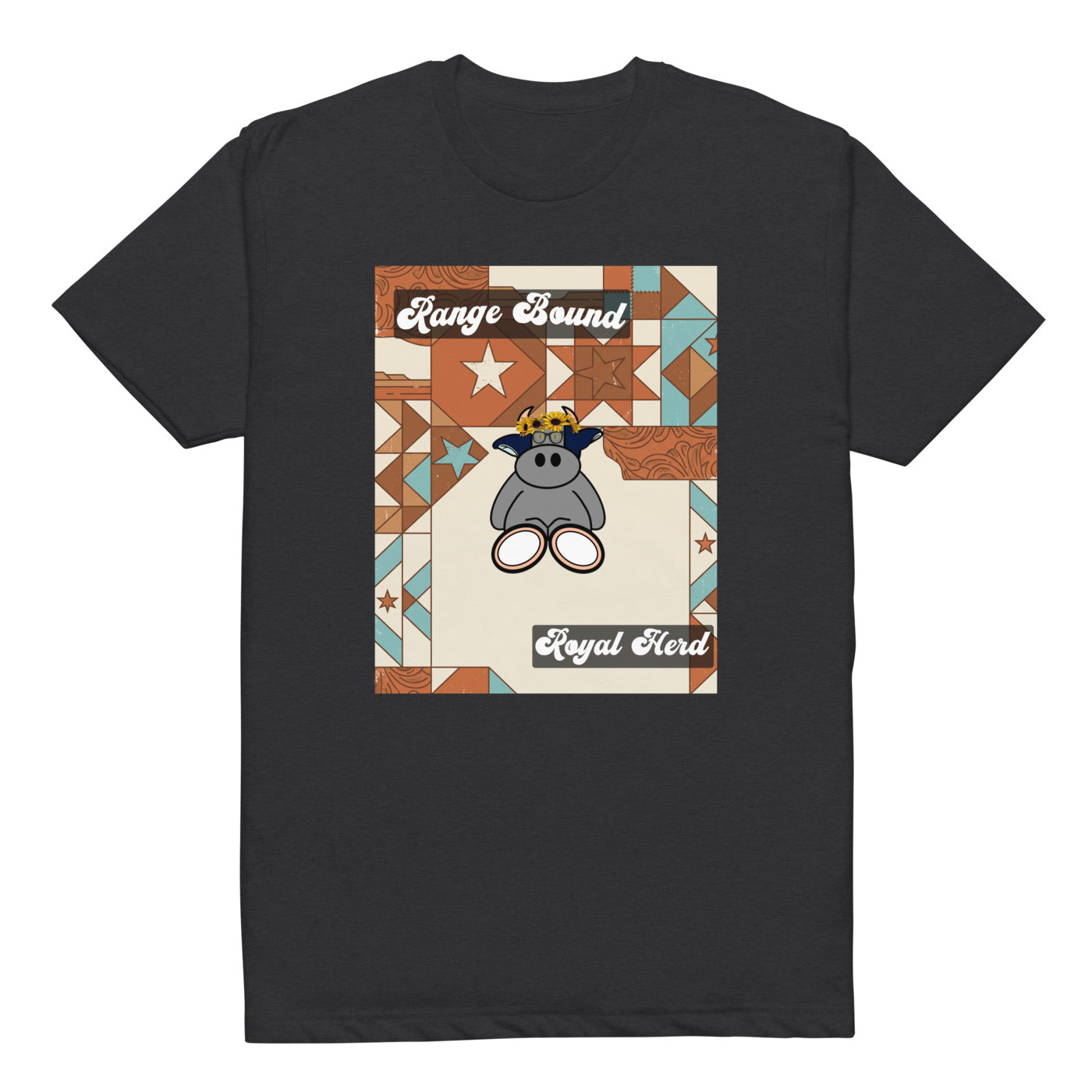 Pocket Cows Unisex CVC T-shirt — Design 258