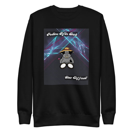Pocket Cows crewneck — After Hours — Design 318