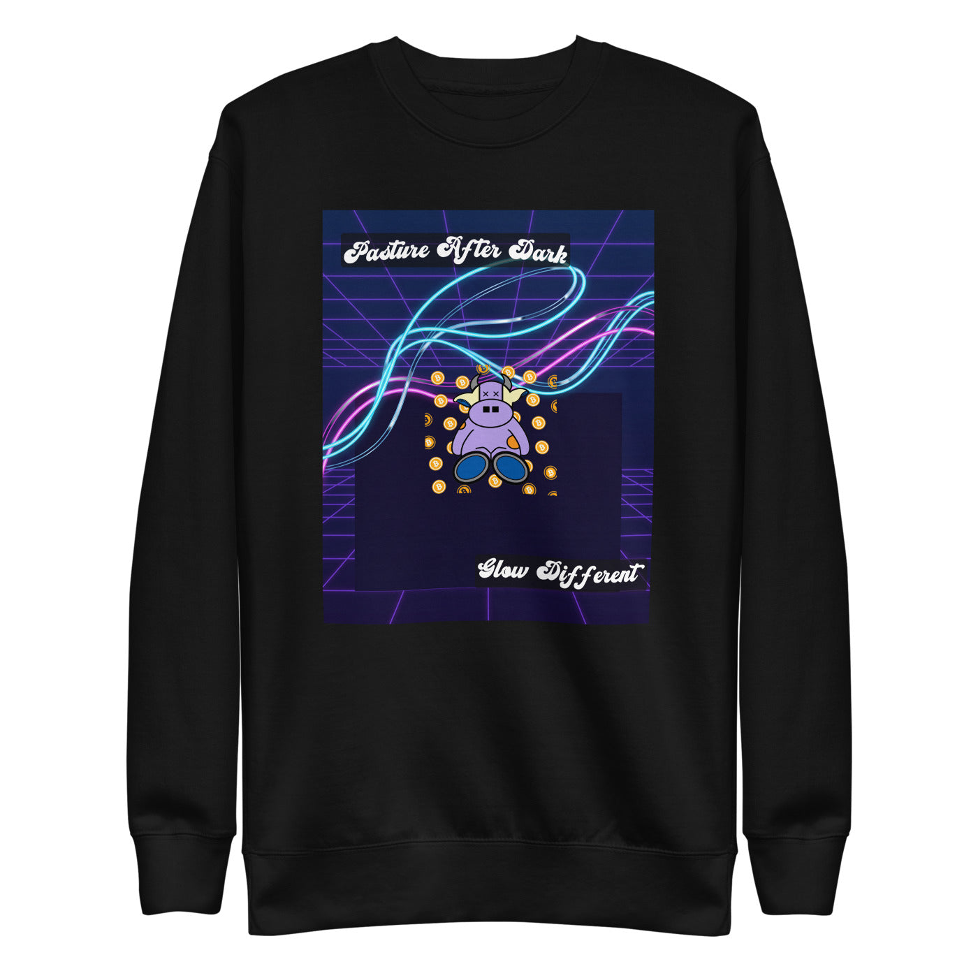 Pocket Cows Crewneck — After Hours — Design 103