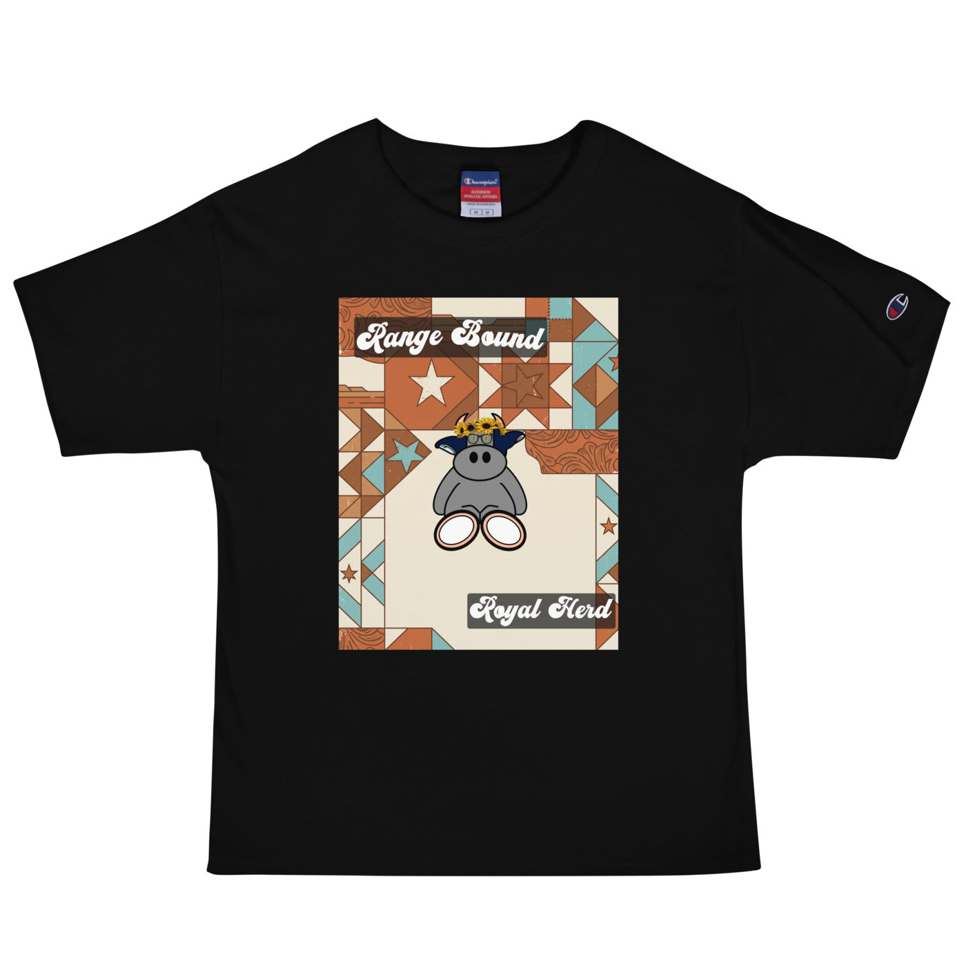 Pocket Cows Men's Heritage T-Shirt — Design 258