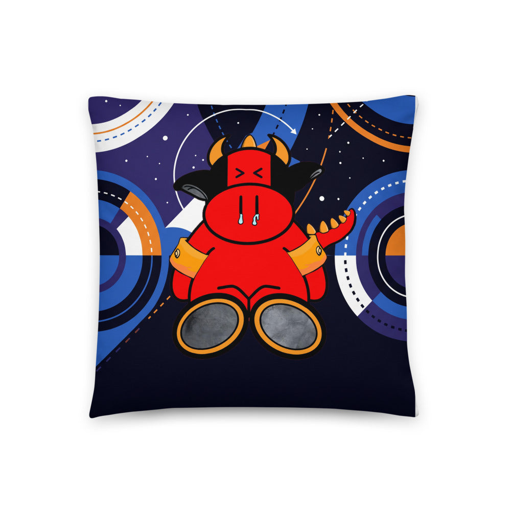 Orbit The Herd All-Over Print Basic Pillow