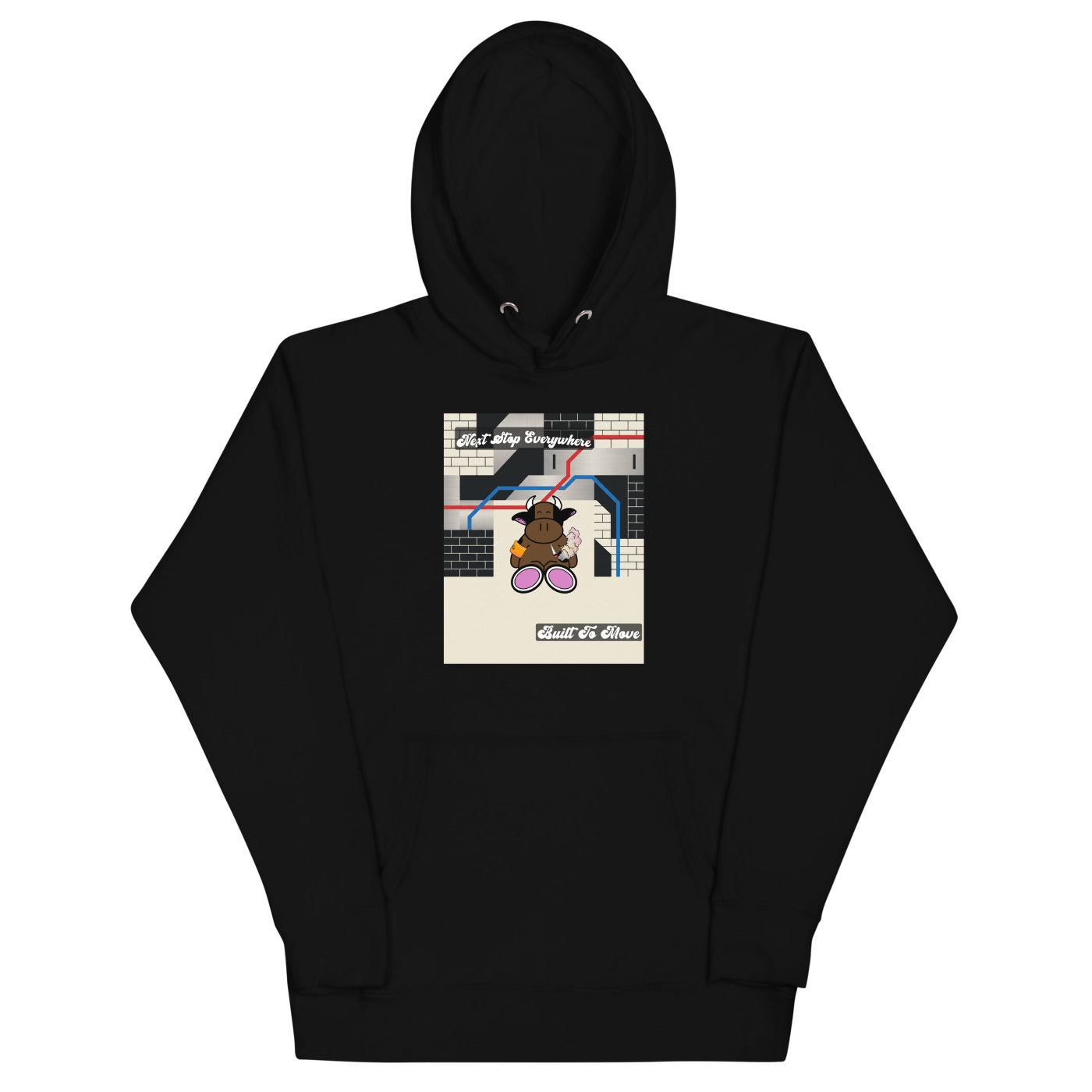 Pocket Cows Hoodie — Move Different — Design 790