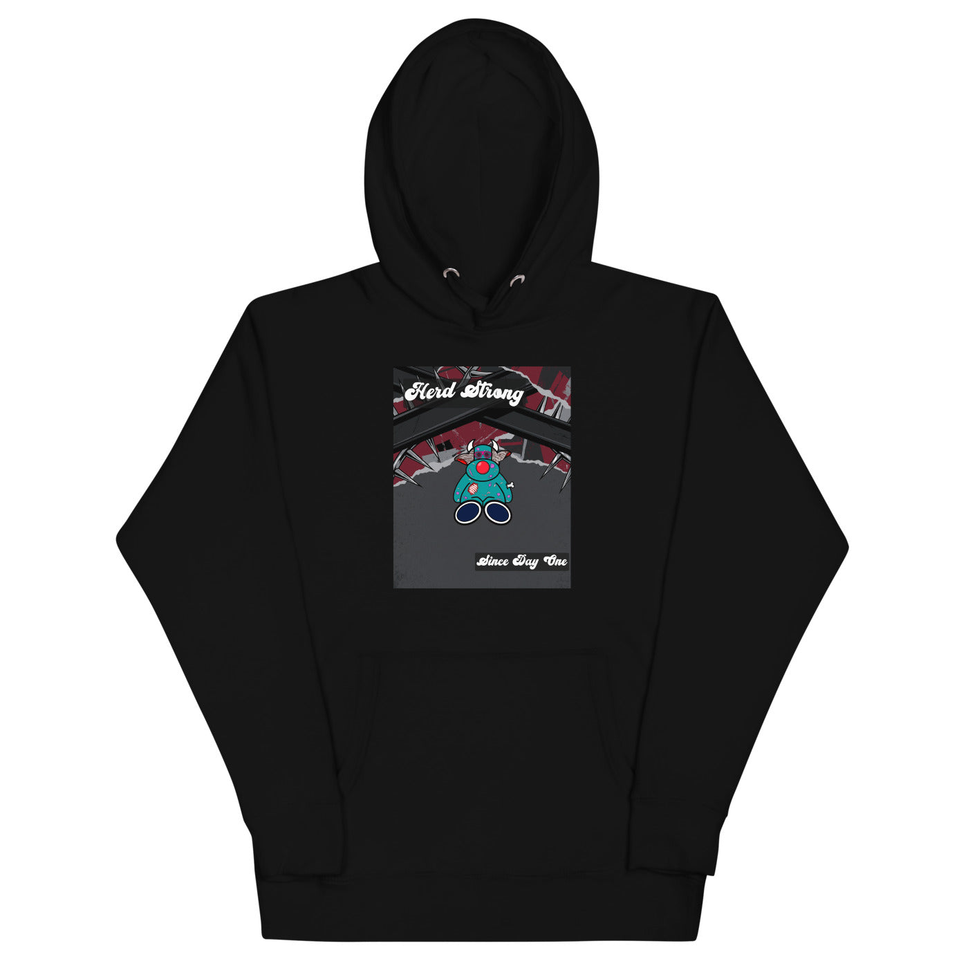 Pocket Cows Hoodie — No Bull Left — Design 815