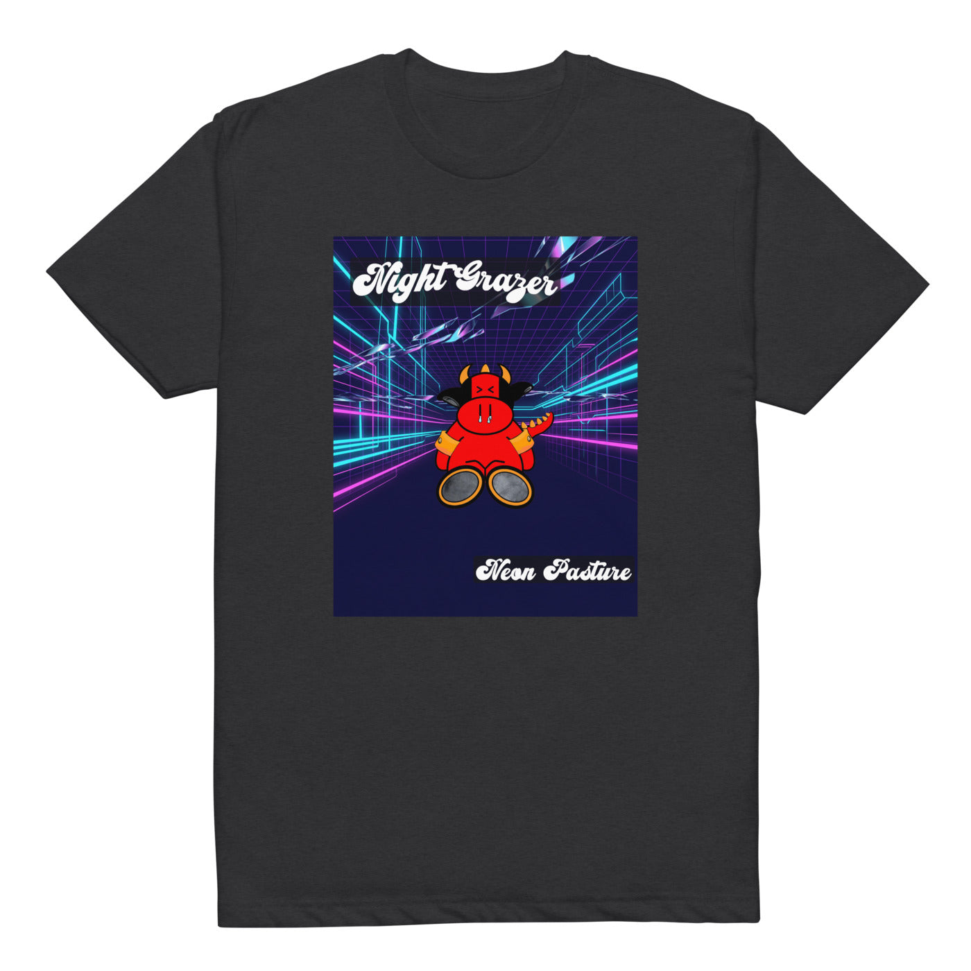 Pocket Cows Unisex CVC T-shirt — Design 250