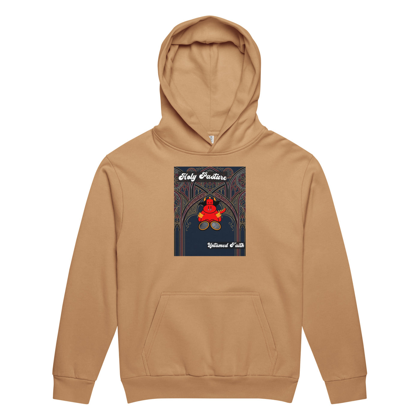 Pocket Cows Unisex Urban Hoodie Garment Dyed — Design 270