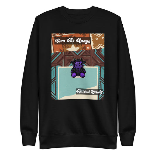 Pocket Cows Crewneck — Range Royalty — Design 235