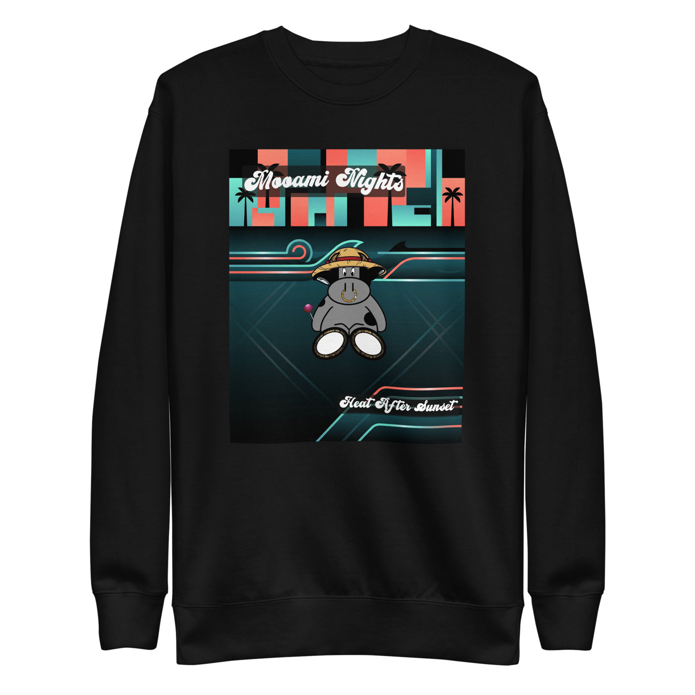 Pocket Cows Crewneck — Pasture Vice — Design 58