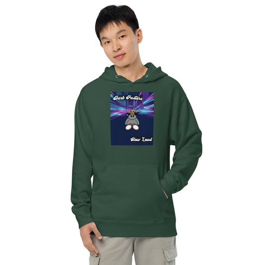 Pocket Cows Unisex Midweight Hoodie — Design 255