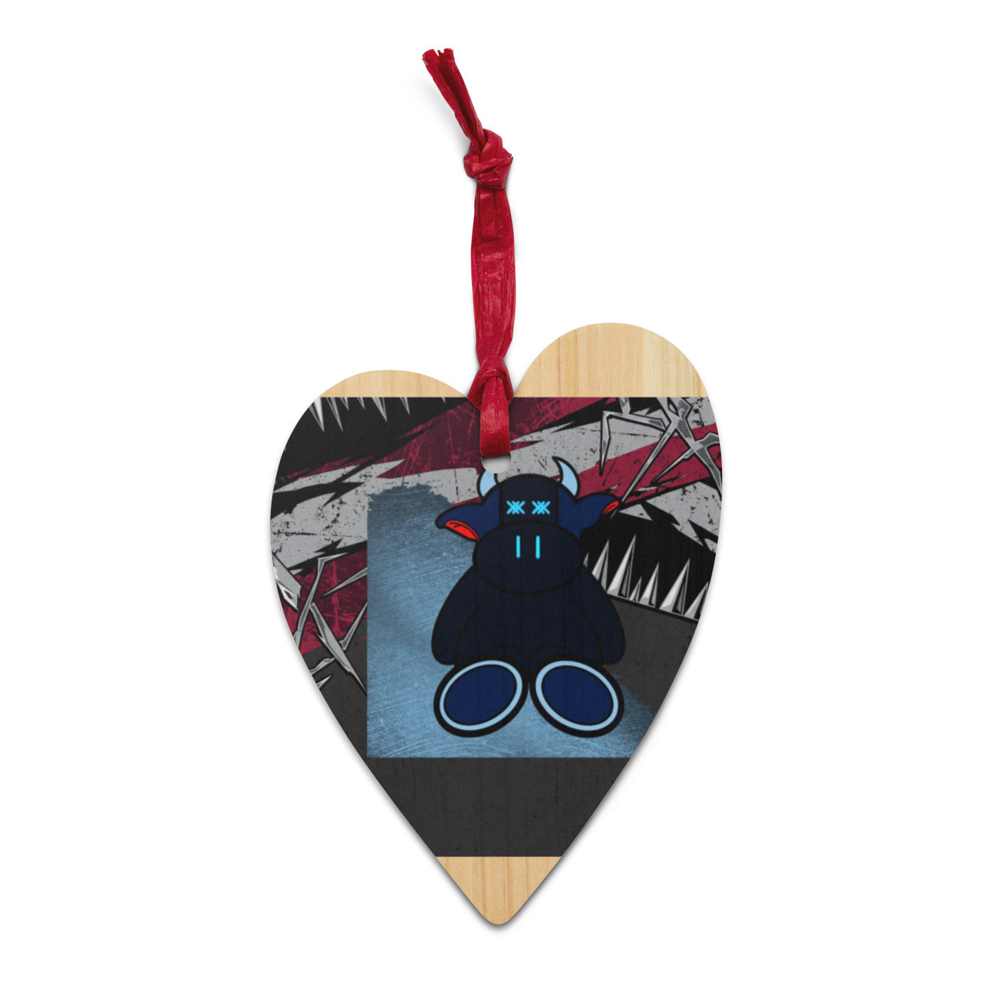 Pocket Cows Wooden Ornaments — No Bull Left — Design 744