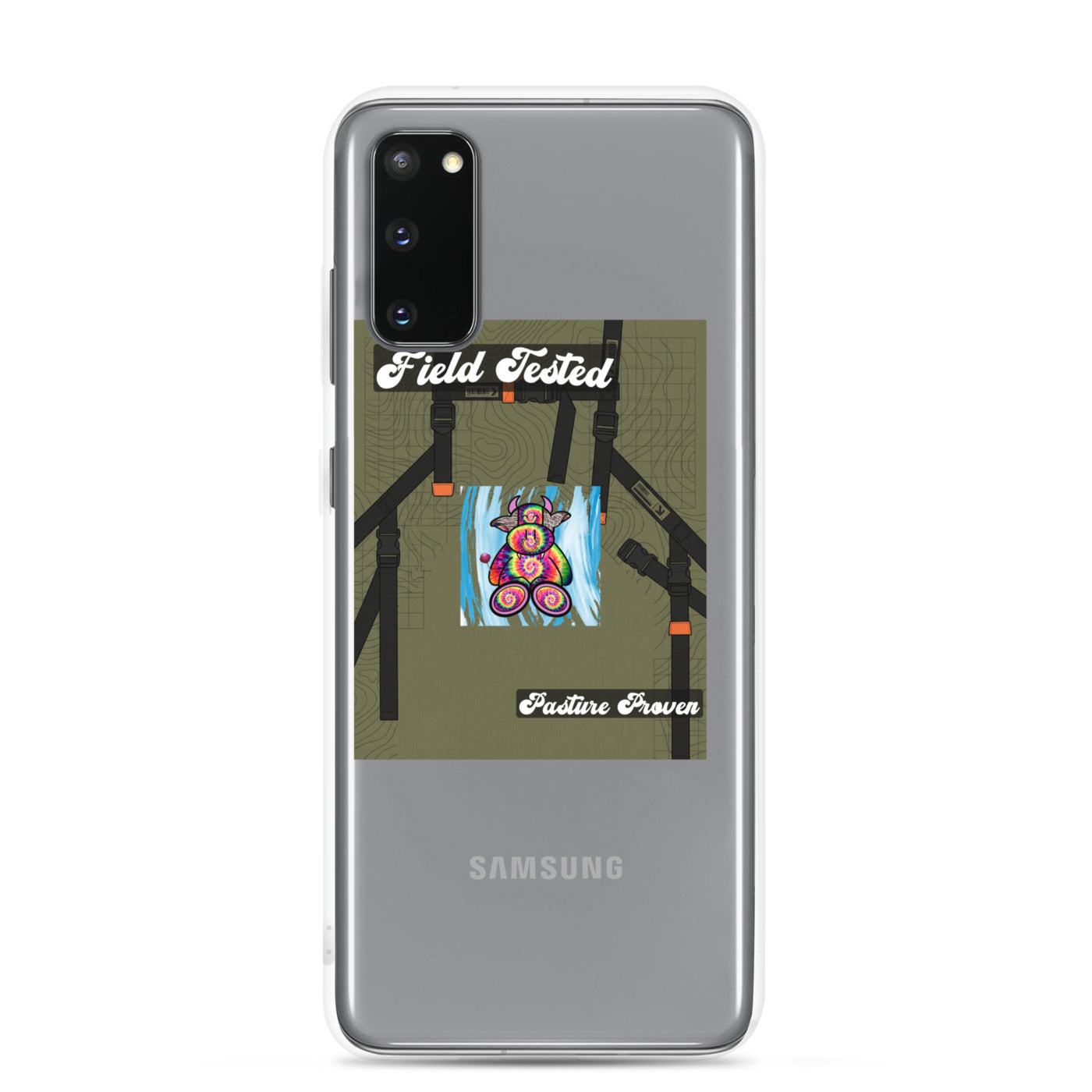 Pocket Cows Clear Case for Samsung® — Built To Roam — Design 717