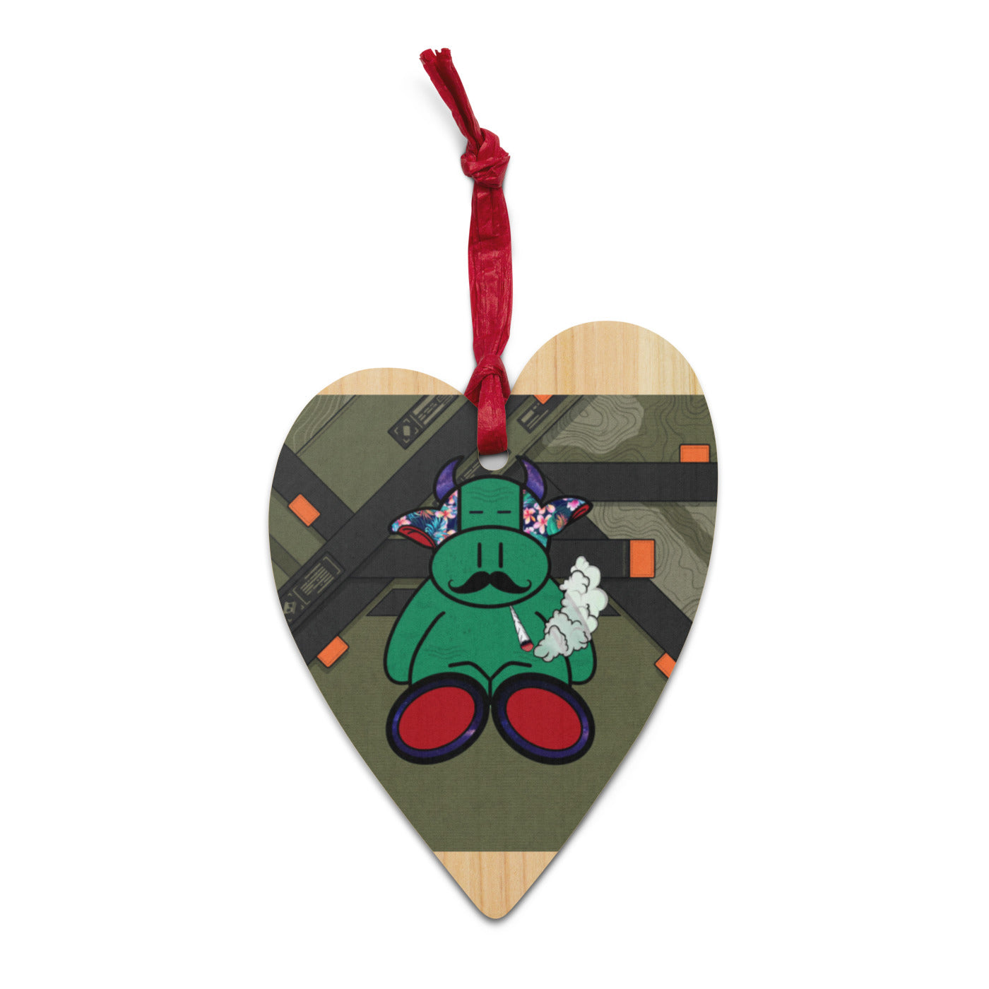 Pocket Cows Wooden Ornaments — Built To Roam — Design 735