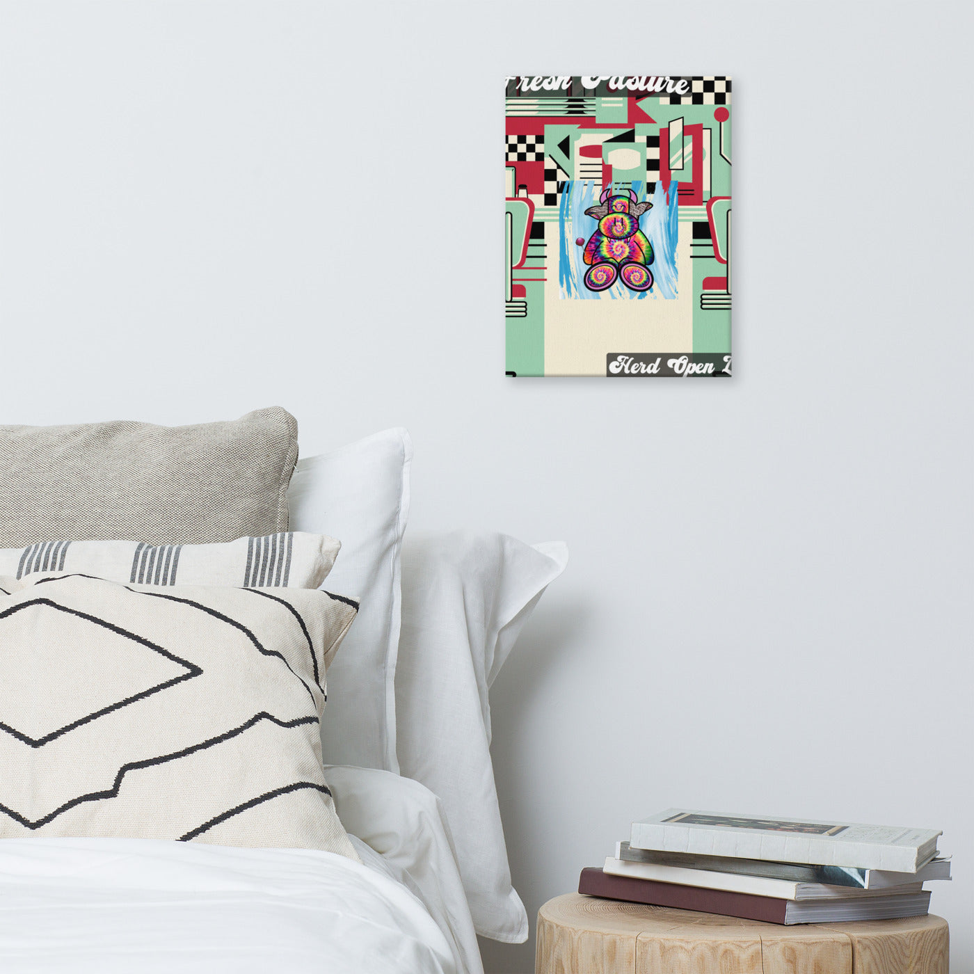 Pocket Cows Canvas (in) — Always Fresh — Design 715