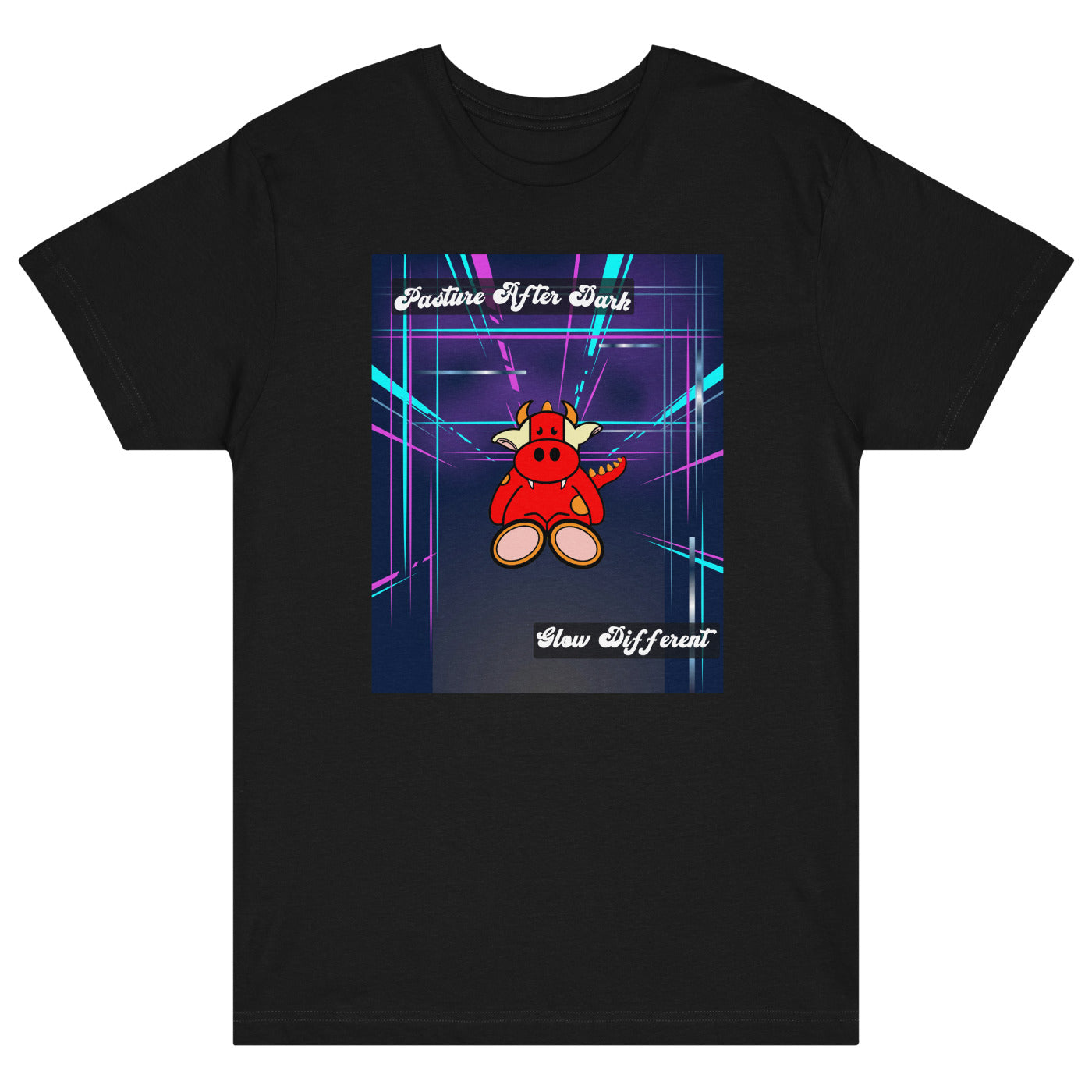 Pocket Cows Unisex Fine Jersey Tee — Design 273