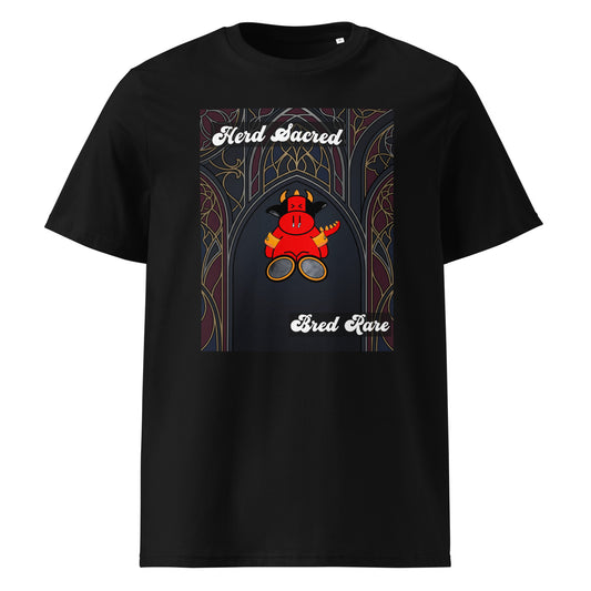 Pocket Cows Unisex Organic Ribbed Neck Creator 2.0 T-Shirt — Design 267