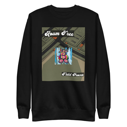 Pocket Cows Crewneck — Built To Roam — Design 719