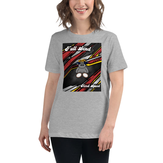 Pocket Cows Women's Relaxed T-Shirt — Design 265