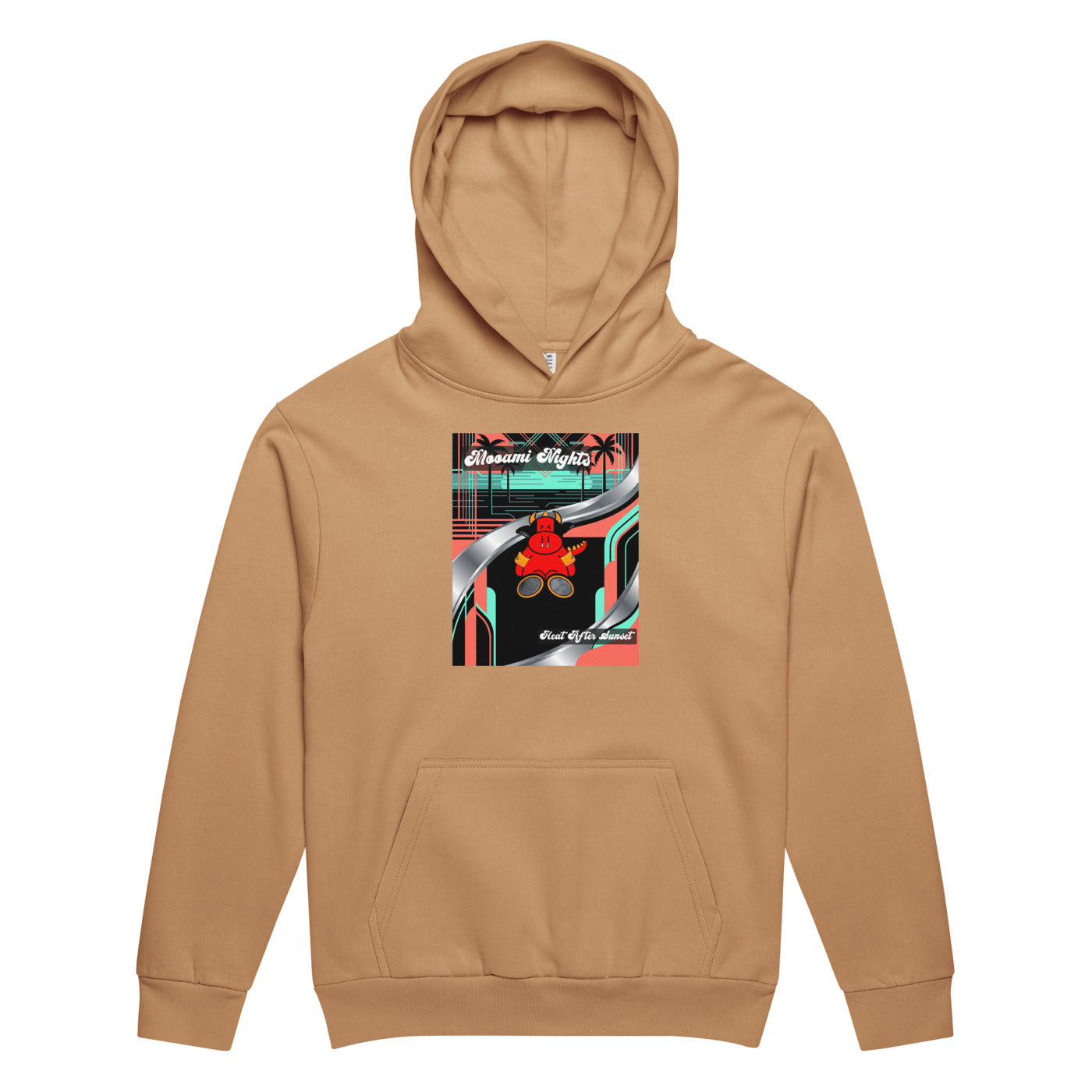 Pocket Cows Unisex Urban Hoodie Garment Dyed — Design 272