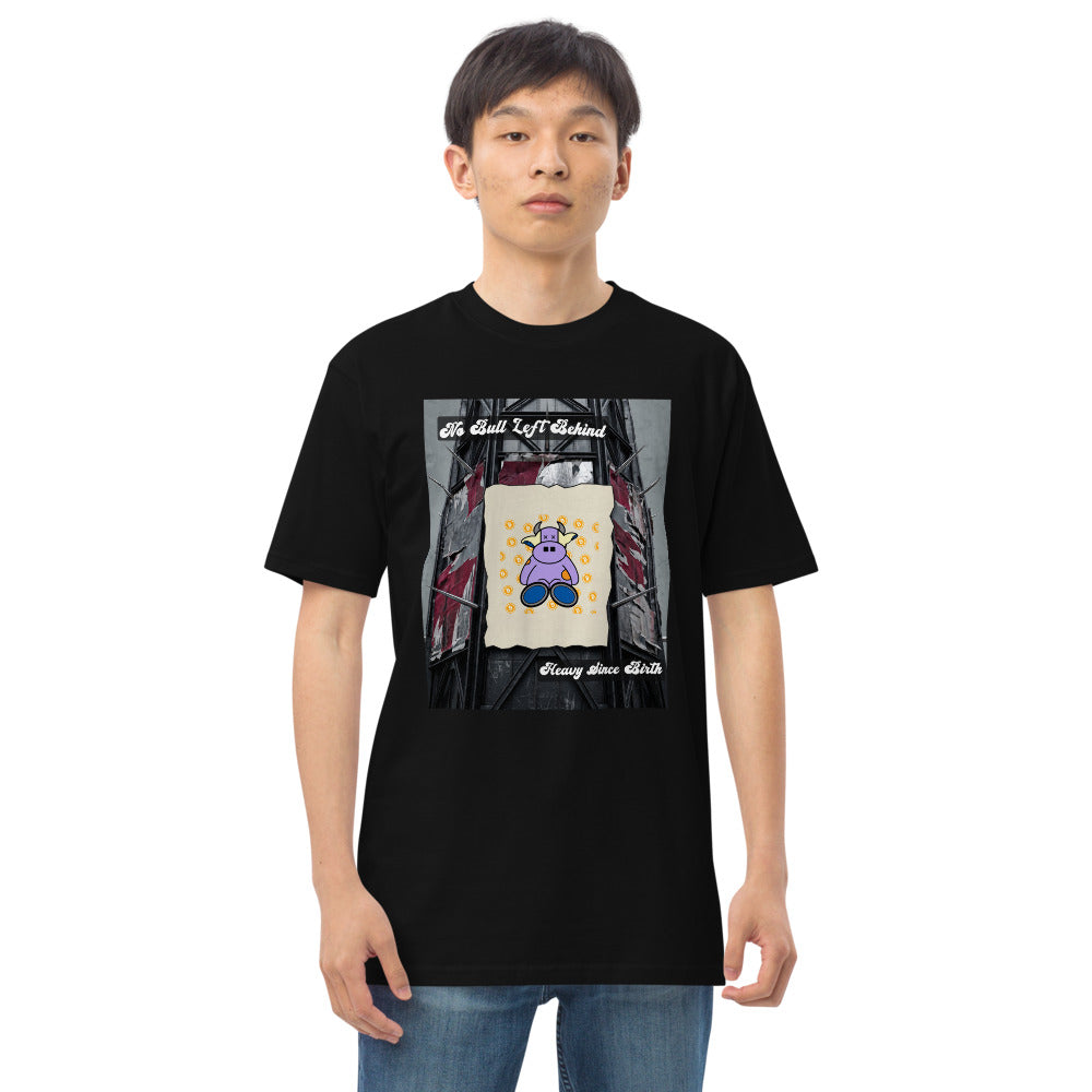 Pocket Cows Heavyweight Tee — No Bull Left — Design 07