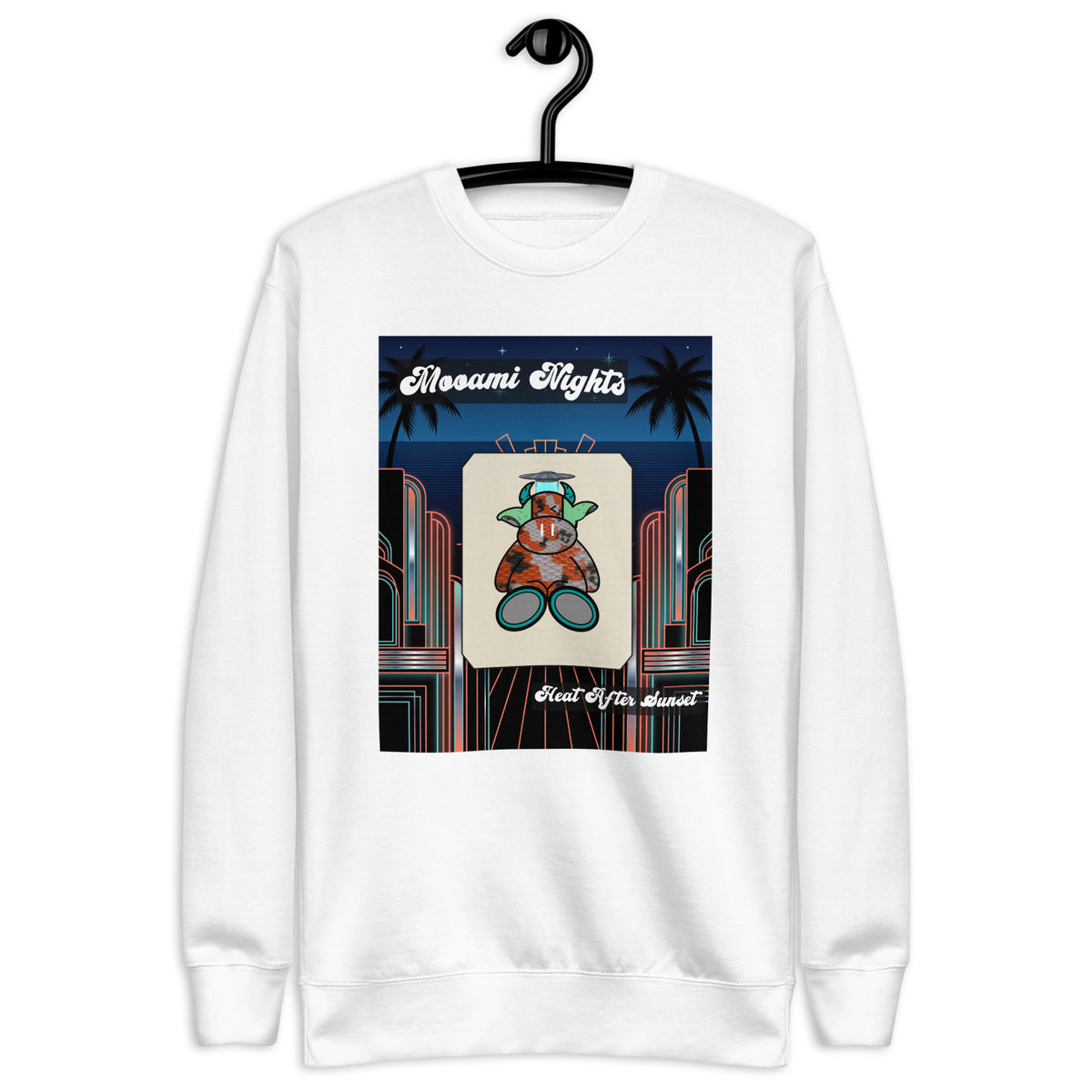 Pocket Cows Crewneck — Pasture Vice — Design 09 — alternate view