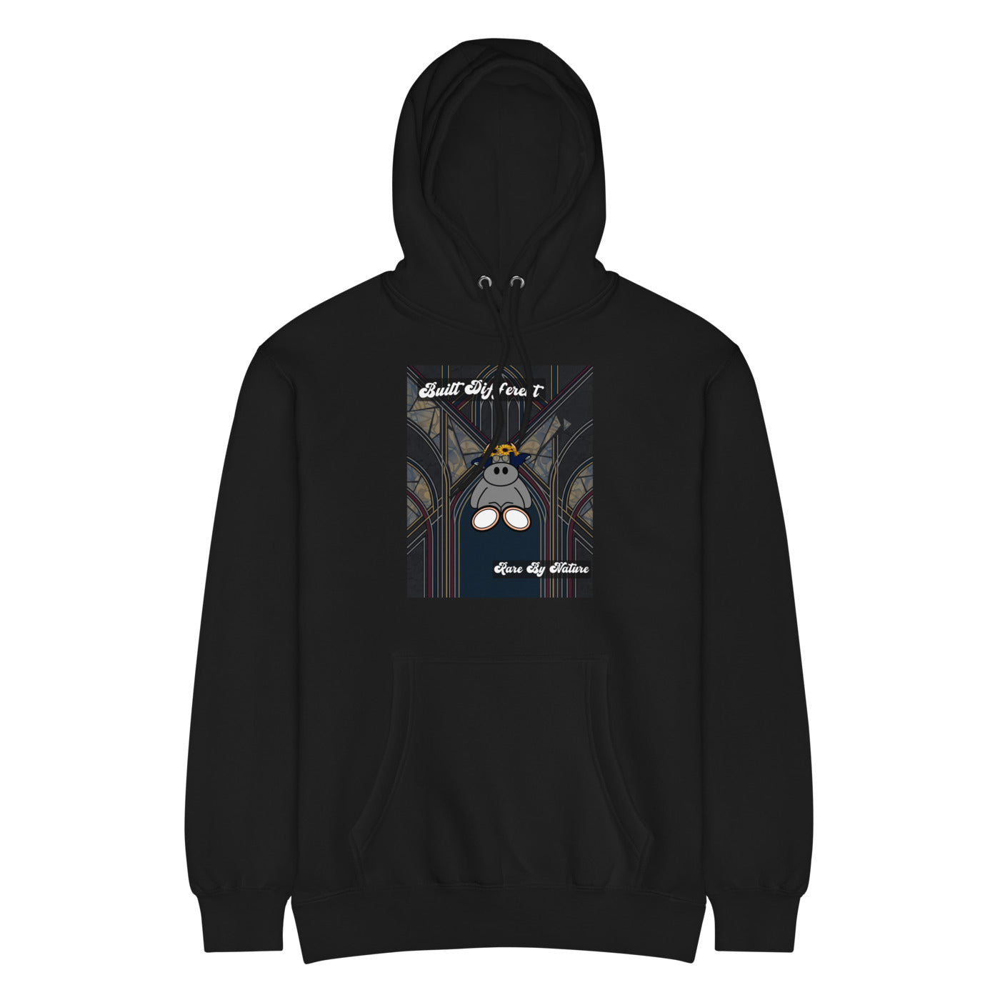 Pocket Cows Unisex Mid-Weight Hoodie — Design 269