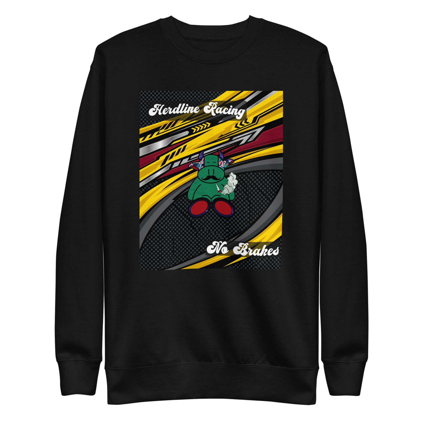 Pocket Cows Crewneck — Full Throttle — Design 165