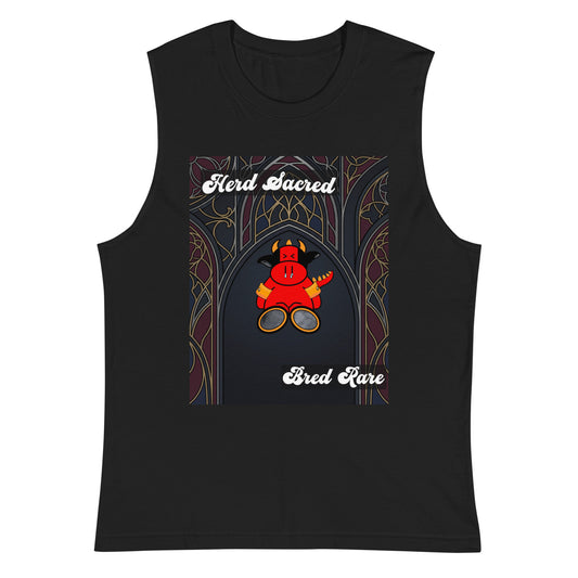Pocket Cows Unisex Muscle Shirt — Design 267