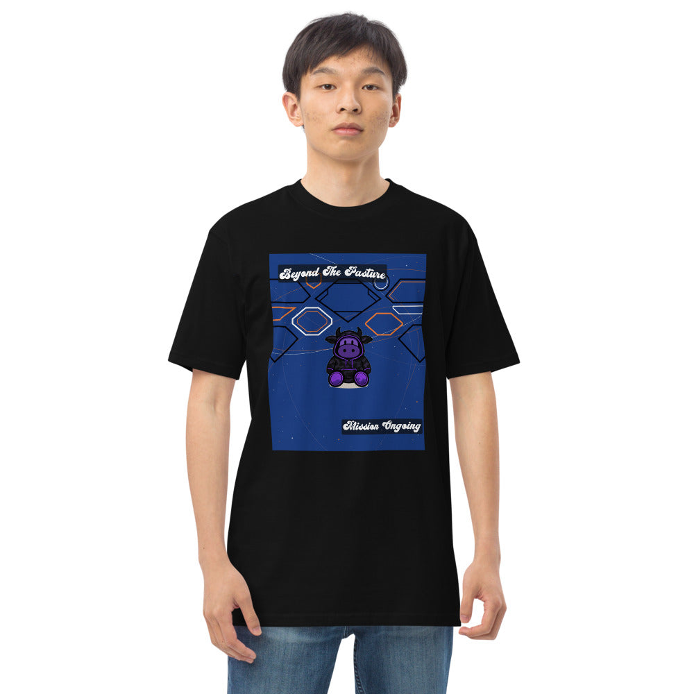Pocket Cows Heavyweight Tee — Orbit The Herd — Design 226