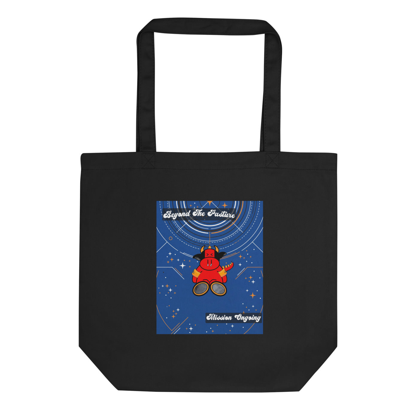 Pocket Cows Eco Tote Bag — Design 278