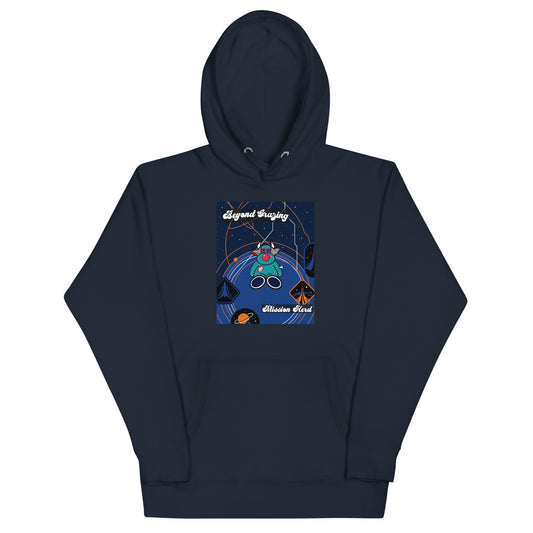 Pocket Cows Hoodie — Orbit The Herd — Design 798