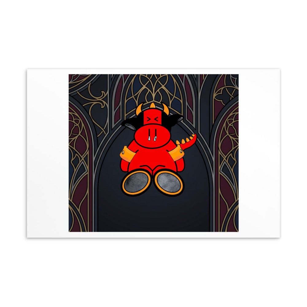 Pocket Cows Standard Postcard — Sacred Herd — Design 267